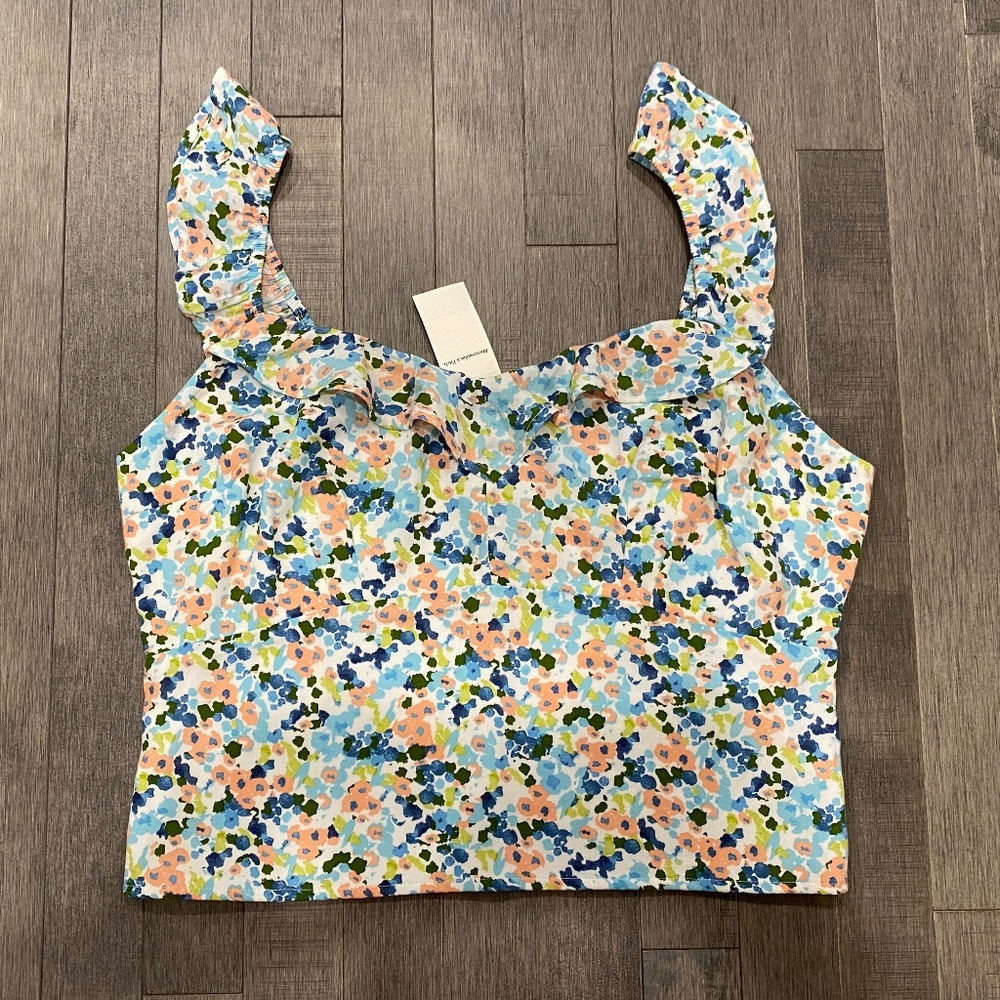Abercrombie & Fitch Lined Sleeveless Top